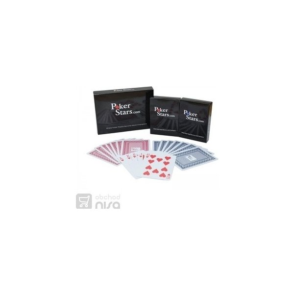 Pokerstars karty červené od 3,92 € - Heureka.sk
