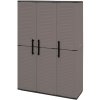ArtPlast Skriňa LINEA EASY 102 x 37 x 163 cm tmavo sivá