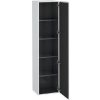 Duravit L-Cube - Vysoká skrinka, 176x40x36 cm, pánty vpravo, biela mat LC1180R1818