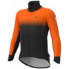 ALÉ Cycling Clothing ALÉ PR-S Gradient, Fluo orange/ Black Veľkosť: XXL Pánska zateplená cyklistická bunda