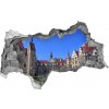 Fototapeta diera na stenu 3D Poľsko zámok moszna 95x73 cm