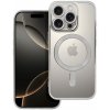 Kryt Electro Mag Cover Case s MagSafe iPhone 16 Pro Silver