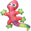 Flamingo textil Clora jašterica 35,5 cm ružová