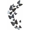Amparo Miranda® Samolepky na stenu motýle M03 Black and wihte
