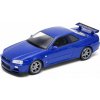 Welly Nissan Skyline GT-R - modré 1:24