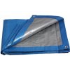 LEVIOR PE plachta zakrývacia PROFI 4x6m 140g/1m2 modro-strieborná