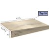 Karndean International Ecoline Step - Schod bez nosu - 1A/9503 Borovice biela rustikal