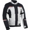 Bunda MONDIAL 2.0 DRY2DRY™, OXFORD ADVANCED, dámská (světle šedá/černá/červená, vel. 8)
