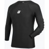 Futbalové tričko s dlhým rukávom Reusch Compression Shirt Soft Padded black 5113500-7700