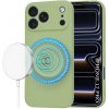 Techsuit – SoftFlex MagSafe obal na iPhone 17 Pro – matcha zelený