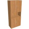 OFFICE PRO s.r.o. HOBIS kancelárska policová skriňa - DZ 5 80 05, zámok Huwill, jelša