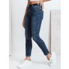 Dámske džínsy s vysokým pásom BEVINO DSTREET UY1919 Farba: Modrá, Veľkosť: 27