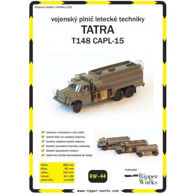 Vojenský plnič leteckej techniky Tatra 148 CAPL-15