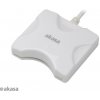AKASA externá čítačka Smart kariet - biela AK-CR-03WHV2