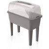 Sadbovač Respana planter set šedý kameň 77 cm