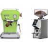 Ascaso Dream PID, Fresh Pistachio + Eureka Mignon Specialita Smart, CR chrome