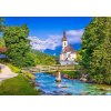 Puzzle Enjoy Kostolík v Ramsau, Nemecko 1000 dielikov (1323)