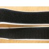 Suchý zips samolepiaci - 20 mm (Čierny)