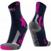 X-BIONIC X-SOCKS® TREK OUTDOOR WMN MIDNIGHT BLUE/PINK/LT GREY MELANGE - 39-40