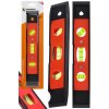 MAGNETICKÁ VODOVÁHA 230 mm MINI KOMPAKTNÁ S MAGNETOM 3x LIBELLA MALÁ
