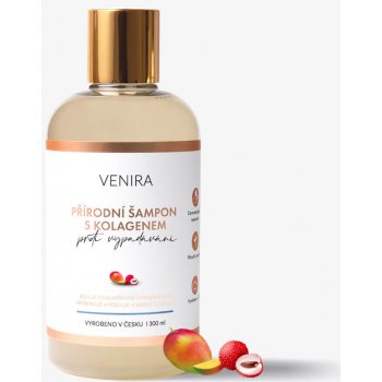 VENIRA prírodný šampón proti šedivým vlasom, mango a liči, 300 ml