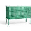 HAY Komoda Perforated Cabinet Floor Small, soft jade