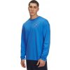 Pánska mikina cez hlavu Under Armour HWT MODERN SPORT OS LS TEE modrá 6004885-402 - L