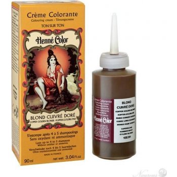 Henné Color Blond Cuivré Doré Henna Créme medenozlatá Blond 90 ml