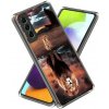 Gumený kryt DRAWING na Samsung Galaxy S23 5G - Odraz leva