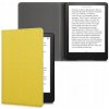 Puzdro pre Kindle KW Mobile, žlté textilné, magnetické zatváranie