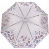 Dámsky / dievčenské vystreľovací dáždnik kvety - fialová lila medúza