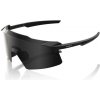 100% cyklistické okuliare Aerocraft - Matte Black - Black Mirror