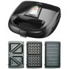Sendvičovač SilverCrest SSMW 750 W čierny 3v1, toasty, vafle, panini