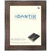 DANTIK rám na obraz 40x50 | TRITON široký měď antik (Sklo Čiré) (Vyrobené s láskou od nás)