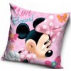 CARBOTEX - Detský vankúš Minnie Mouse - Disney / 40 x 40 cm