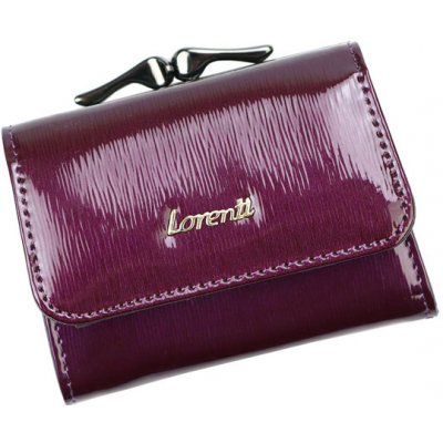 Lorenti Mini dámska kožená peňaženka fialová