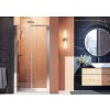 Aquatek FAMILY B02 Sprchové dvere do niky 95x190 cm, krídlové dvere, chróm, sklo číre AQ FAMILYB02CH9562