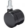 STRONG StrongCastors Koliesko 40 mm s čapom M10 čierné