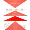 Miniature Trio Op. 81 od Cornelius Gurlitt