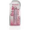 Rovné realistické dildo s prísavkou - 7'' / 18