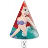 Papierové čiapočky Malá morská víla Ariel 6ks