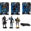 Sada 3 figuríny Batman Robin Batgirl DC Multivers