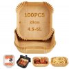 Cosori Papírové formy pro horkovzdušné fritézy 100ks (20cm - 4.5-6L)