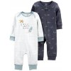 CARTER'S Overal 2 ks Blue chlapec LBB 3m, veľ. 62