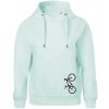 Bicykel na výšku - Oversized mikina dámská Moon - kratšia + širšia - XS ( Frost )