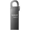 Apacer USB flash disk, USB 3.0 (3.2 Gen 1), 16GB, AH15A, strieborný, AP16GAH15AA-1, USB A, s karabinkou