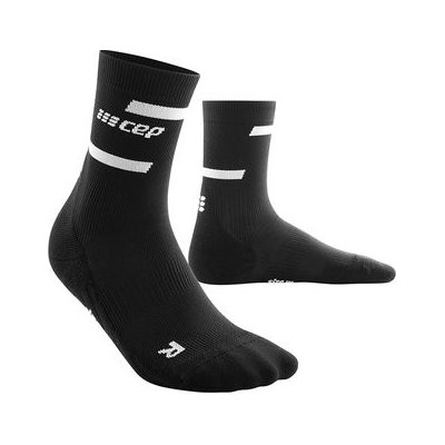 CEP Bežecké ponožky The Run Mid Cut Socks women black