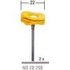 Proxxon Micromot Proxxon 28298 kotúč leštiaci 22x2,35 mm kožený