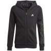 Mikina adidas Essentials Logo Full-Zip Hoodie Jr GN4050 116 cm