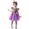 Šaty na karneval - jednorožec, 80 - 92 cm -